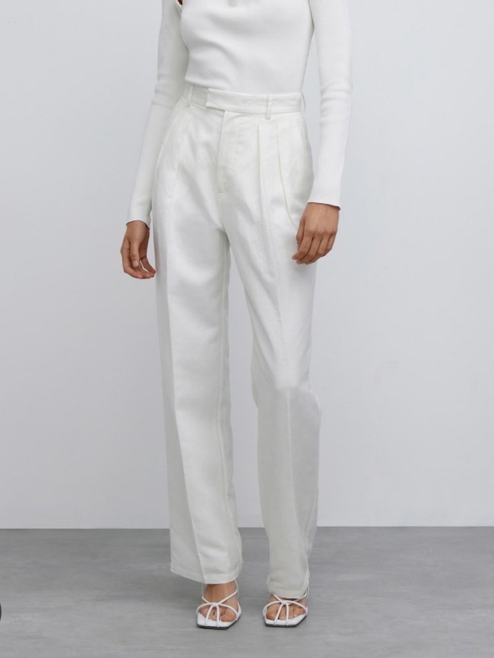 NWT Significant Other Ophelia Pant in Ivory Size 4